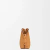 Mini Flamenco-clutch i nappa-kalveskinn