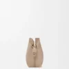 Mini Flamenco-clutch i nappa-kalveskinn