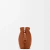 Mini Flamenco-clutch i nappa-kalveskinn