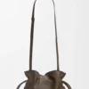 Mini Flamenco-clutch i nappa-kalveskinn