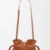 Mini Flamenco-clutch i nappa-kalveskinn