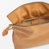 Mini Flamenco-clutch i nappa-kalveskinn