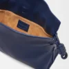 Mini Flamenco-clutch i nappa-kalveskinn