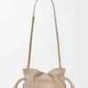 Mini Flamenco-clutch i nappa-kalveskinn