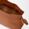 Mini Flamenco-clutch i nappa-kalveskinn