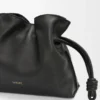 Mini Flamenco-clutch i nappa-kalveskinn