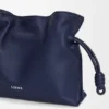 Mini Flamenco-clutch i nappa-kalveskinn