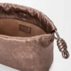 Mini Flamenco Purse i kalveskinn med moiré-mønster