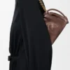 Mini Flamenco Purse i kalveskinn med moiré-mønster