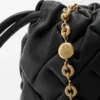 Mini Flamenco Purse i rynket nappa-kalveskinn