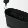 Mini Flex Messenger i lerret og semsket skinn Mini Flex Messenger i lerret og semsket skinn