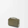 Mini-kamera-crossbody-veske i satengkalveskinn Mini-kamera-crossbody-veske i satengkalveskinn