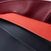 Mini-lagdelt Flamenco-clutch i nappa-kalveskinn