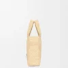 Mini Loewe Font Tote i raffia Mini Loewe Font Tote i raffia