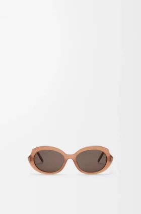 Mini ovale, slanke solbriller