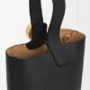 Mini Pebble Bucket-veske i glatt kalveskinn Mini Pebble Bucket-veske i glatt kalveskinn
