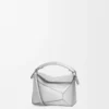 Mini Puzzle Edge-veske i laminert lammeskinn Mini Puzzle Edge-veske i laminert lammeskinn