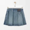 Miniskjørt i denim
