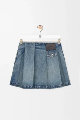 Miniskjørt i denim