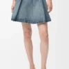 Miniskjørt i denim