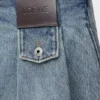 Miniskjørt i denim