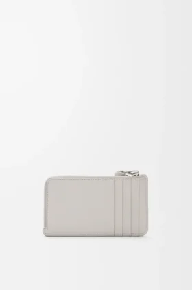 Mynt- og kortholder i nappa-kalveskinn