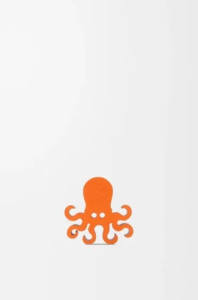Octopus-terninger i kalveskinn