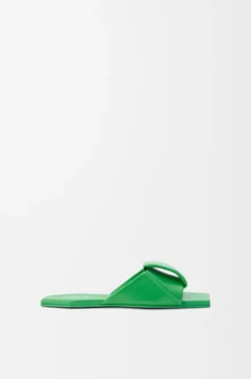 Origami-sandaler i lammeskinn
