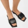 Origami-sandaler i lammeskinn Origami-sandaler i lammeskinn