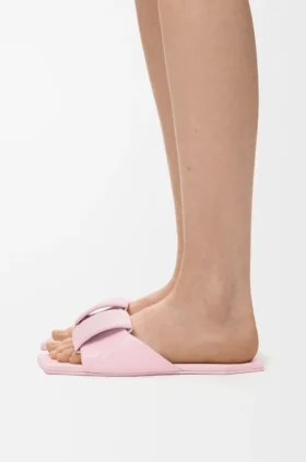 Origami-sandaler i lammeskinn