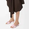 Origami-sandaler i lammeskinn Origami-sandaler i lammeskinn