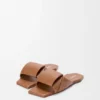 Origami-sandaler i lammeskinn Origami-sandaler i lammeskinn