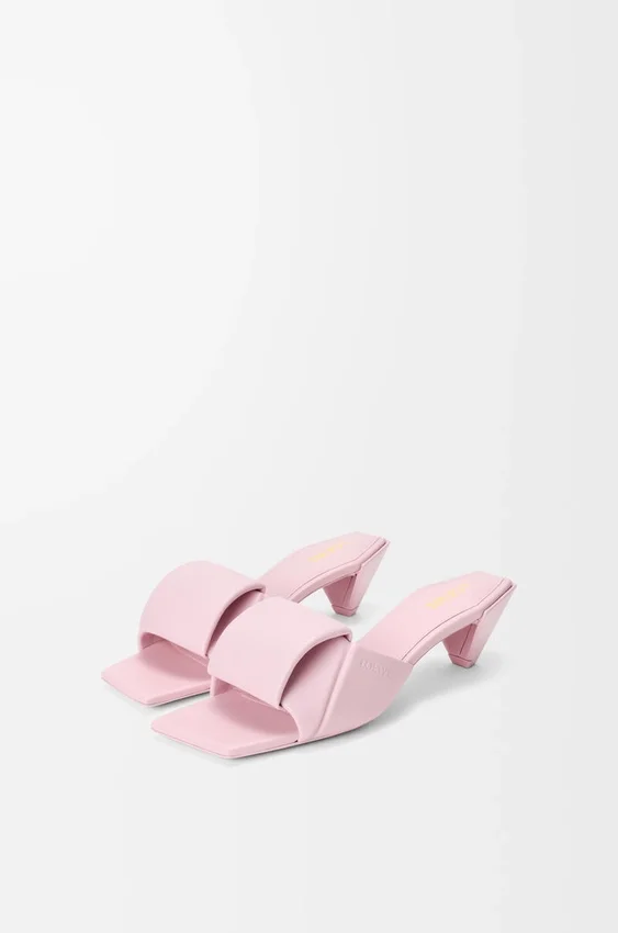 Origami-sandaler i lammeskinn Origami-sandaler i lammeskinn