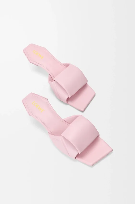 Origami-sandaler i lammeskinn Origami-sandaler i lammeskinn
