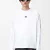 Oversized Fit Long Sleeve T-Shirt i bomull