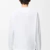 Oversized Fit Long Sleeve T-Shirt i bomull
