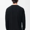 Oversized Fit Long Sleeve T-Shirt i bomull