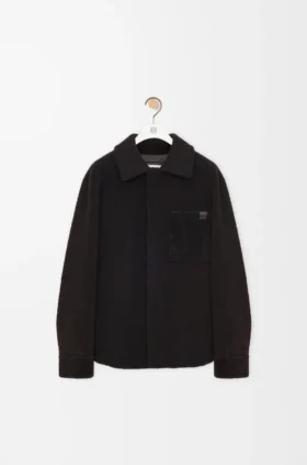 Overskjorte i shearling