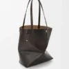 Panta Medium Puzzle Fold-tote i skinnende kalveskinn Panta Medium Puzzle Fold-tote i skinnende kalveskinn