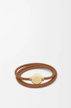Pebble-armbånd i kalveskinn