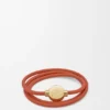 Pebble-armbånd i kalveskinn Pebble-armbånd i kalveskinn