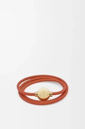 Pebble-armbånd i kalveskinn