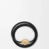 Pebble-armbånd i kalveskinn Pebble-armbånd i kalveskinn
