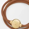Pebble-armbånd i kalveskinn Pebble-armbånd i kalveskinn