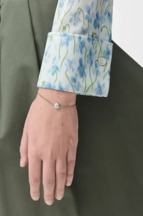 Pebble-armbånd i sterlingsølv