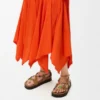 «Pebble Beads Fussbett»-Sandaler i nappa-lammeskinn «Pebble Beads Fussbett»-Sandaler i nappa-lammeskinn