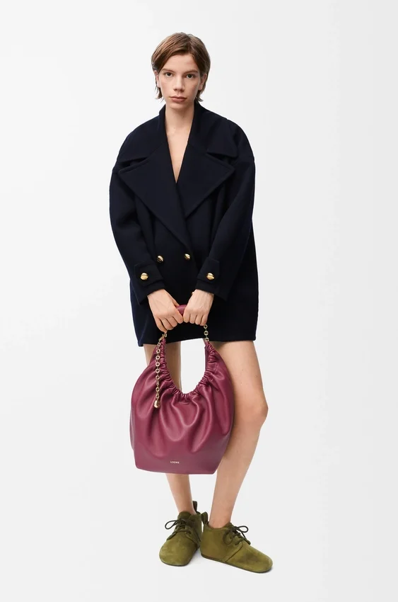 Pebble-peacoat i ull Pebble-peacoat i ull