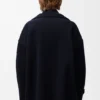 Pebble-peacoat i ull Pebble-peacoat i ull