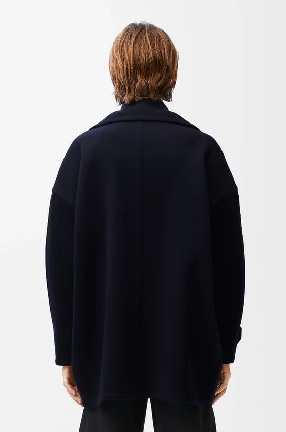 Pebble-peacoat i ull Pebble-peacoat i ull