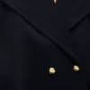 Pebble-peacoat i ull Pebble-peacoat i ull